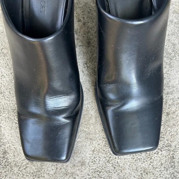 Oak & Fort Square toe Mules,  size 7, - Picture 5 of 9